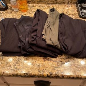 5 pair colorfulkoala leggings / yoga pants